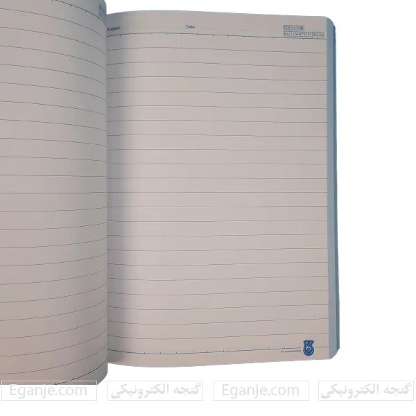 دفتر مشق 100 برگ حط دار کاج