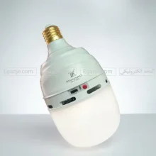 لامپ شارژی OKGO مدل FA-7937 توان ۴۰ وات | نصب سرپیچ و شارژ Type-C
