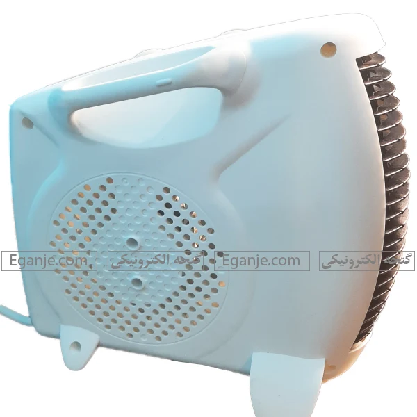 بخاری برقی فن‌دار رومیزی برفاب مدل QH-2000 سفید
