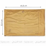 پاکت حبابدار سایز A3 کرافت استاندارد | حداقل سفارش 15 عدد (ارسال فوری) 1 پاکت حبابدار سایز A3 کرافت با ابعاد ۴۵.۸ در ۳۲.۴ سانتیمتر