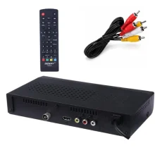 پورت های خروجی HDMI و AV و ورودی آنتن گیرنده دیجیتال دنای STB1034H